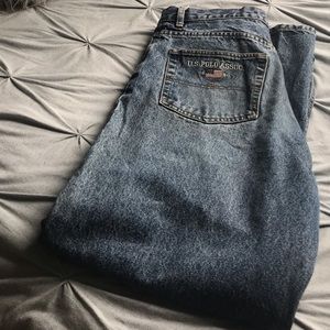 vintage Acid wash mom jeans